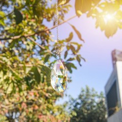 10pcs Sun Catcher Chains for Pendant Prisms, 18.11″ Suspension Hook, DIY Decor