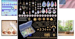DIY Rainbow-Making Suncatcher Kit: 200 Crystal Components for Craft Enthusiasts