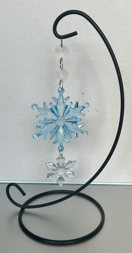 Stand Hanging Handmade Snowflake Suncatchers