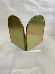Via Vermont Light Catcher Brass Glass Framed February Blessing