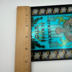 Stained Glass Shalom Peace Dove Menorah Suncatcher Bi Fold