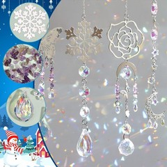 DIY Suncatchers, 400pcs Sun Catchers Making Supplies Kit Art and Crafts for A…