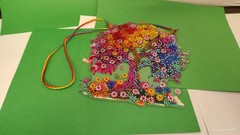 Diamond art sun catcher tree