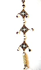 WHOLESALE LOT BIRD MOBILE X-MAS ORNAMENT WITH BEADS AND BELLS: 30″ LONG