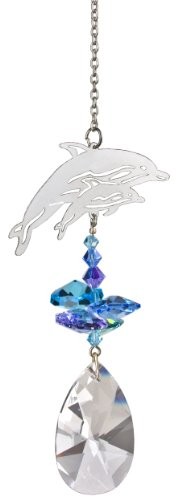 Woodstock Dolphins Crystal Fantasy- Rainbow Maker Collection