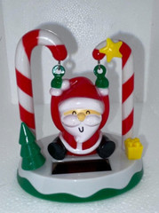 Solar Dancing Swinging Santa Christmas – USA Seller