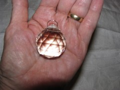Clear Faceted Suncatcher Hanging Crystal Prism 30mm Ball