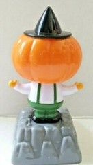 Solar Power Dancing Toy Halloween 4″ Pumpkin Figure Trick or Treat Party Decor