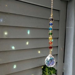 Crystal Suncatcher Prisms Sun Catcher Rainbow Maker Home/Window Hanging Decor*