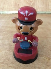Soldier Bear Solar Toy