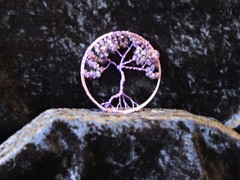 Tree of Life Sun Catcher Ornament,Gemstone Window Suncatcher Prism NEW