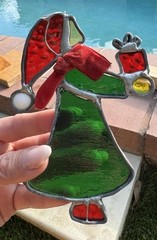 Vintage Stained Glass Suncatcher Lot Of 7