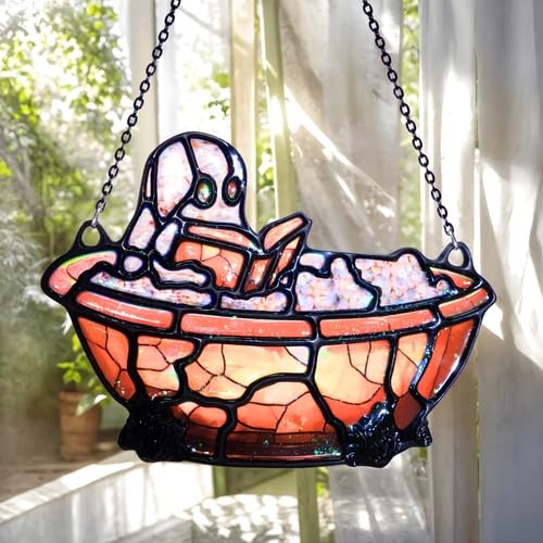 Handmade Resin Sun Catcher for Readers | Unique Bookish Gifts for All
