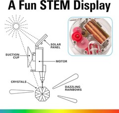 Crystal Heart Rainbow Maker, Solar Powered Decor for Enchanting Atmosphere