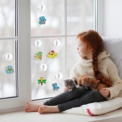 Summer Fun 48 Pcs Suncatcher Kits – Colorful DIY Crafts for All Seasons