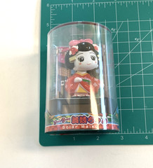 Solar Powered Maiko Dancing Geisha Figurine Red Japanese Bobblehead Santa 2006