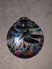 Dragonfly Tree Ornament Suncatcher Style