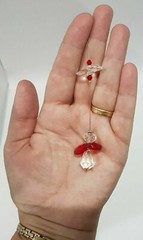 Angel Crystal Suncatcher car mirror rainbow suncatchers hand made in Australia