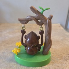 Solar Powered SWINGING MONKEY Sun Light Dancer Toy Swing