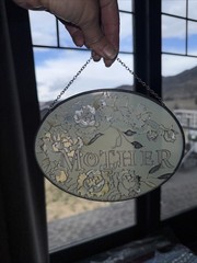 Stained Glass “Mother” Sign 5.5×7 Sun Catcher