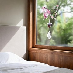 50th Birthday Gifts for Women Butterfly Crystal 50th Birthday Suncatcher 1976…