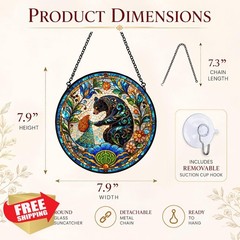 365RUSTIC Princess Bear Sun Catcher