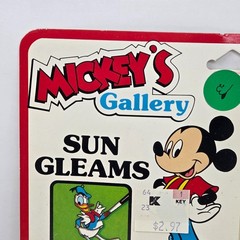 VINTAGE DISNEY SUN GLEAMS SUN CATCHER KIT YOU CAN PAINT NEW SEALED MICKEY MINNIE
