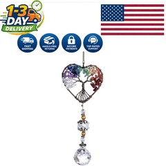 Multifunctional Heart Crystal Suncatcher for Weddings and Special Occasions