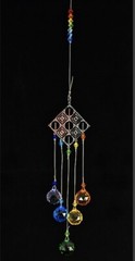 Suncatcher Crystal Prism Hanging Pendant Garden Home Decoration -3