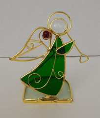Unbranded * Standing Stain Glass Angel * Suncatcher