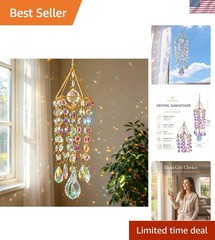 Elegant Octagonal Crystal Suncatchers – Ideal Gift for Mother’s Day & Christmas