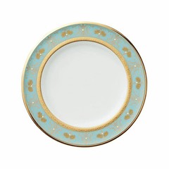 Noritake tableware Georgian Turquoise 22cm plate. Suitable for gift From Japan