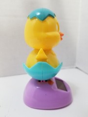 Solar Powered Dancing Easter Chick Egg Bird Hatched 4″ Cute Figure 2014 Works