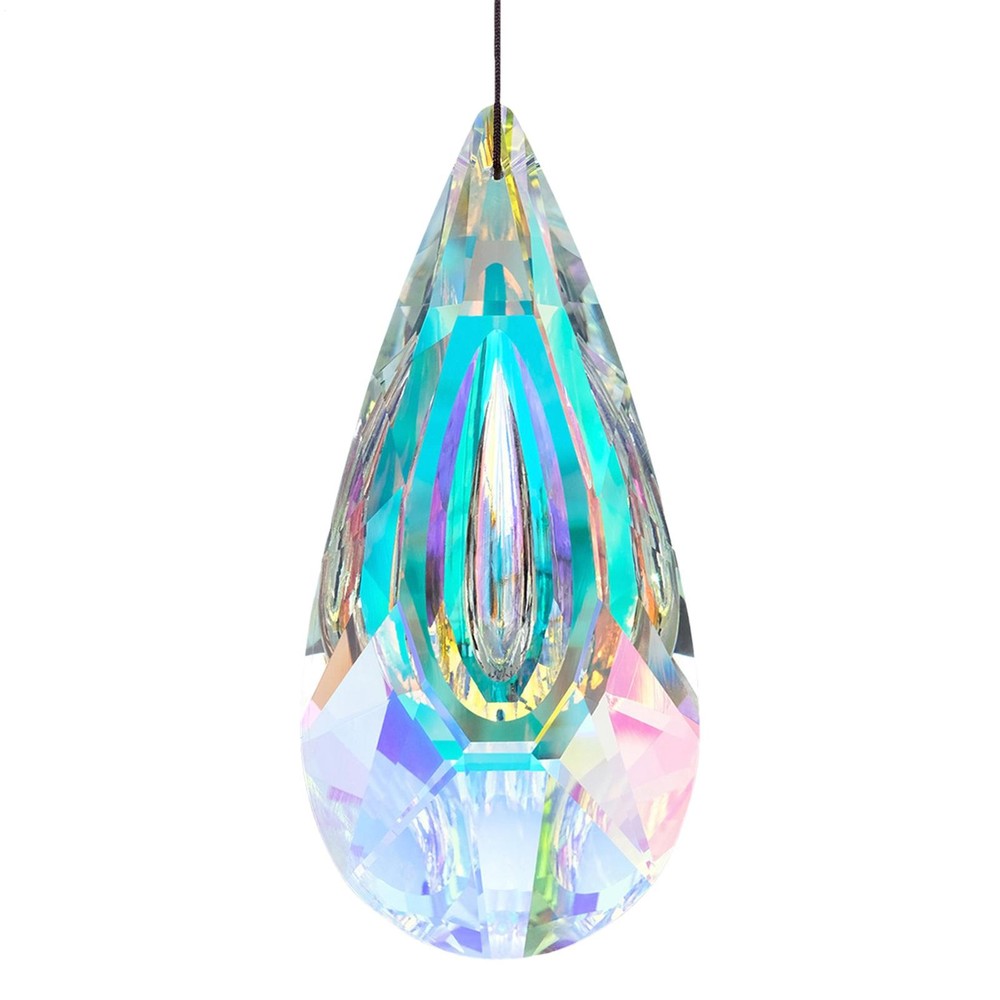 Sun Catchers Indoor Window AB-Color Crystal Ball Prism Rainbow Maker with Rope