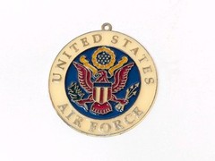 United States Air Force Stained Acrylic Window Suncatcher Hanging 3-1/2″