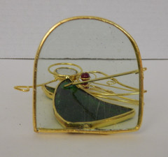 Unbranded * Standing Stain Glass Angel * Suncatcher