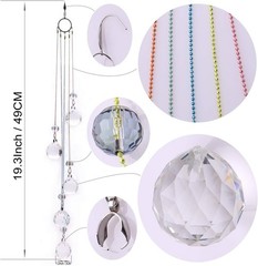Beautiful Rainbow Maker Crystal Prism Suncatcher for Gift & Home Decoration