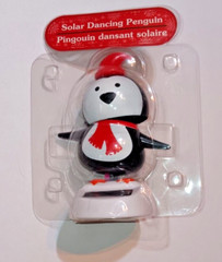 SOLAR DANCING PENGUIN BOBBLEHEAD TOY *NEW & SEALED* CHRISTMAS