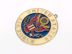 United States Air Force Stained Acrylic Window Suncatcher Hanging 3-1/2″
