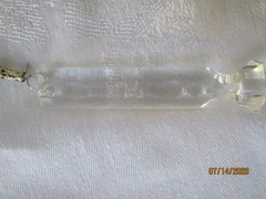 Handmade Crystal & Beads Suncatcher Prismatic Colors 10 Inches