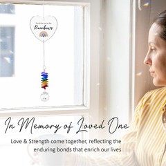 Memorial Glass Suncatcher for Pet Loss – Sympathy Gifts for Dog Owners