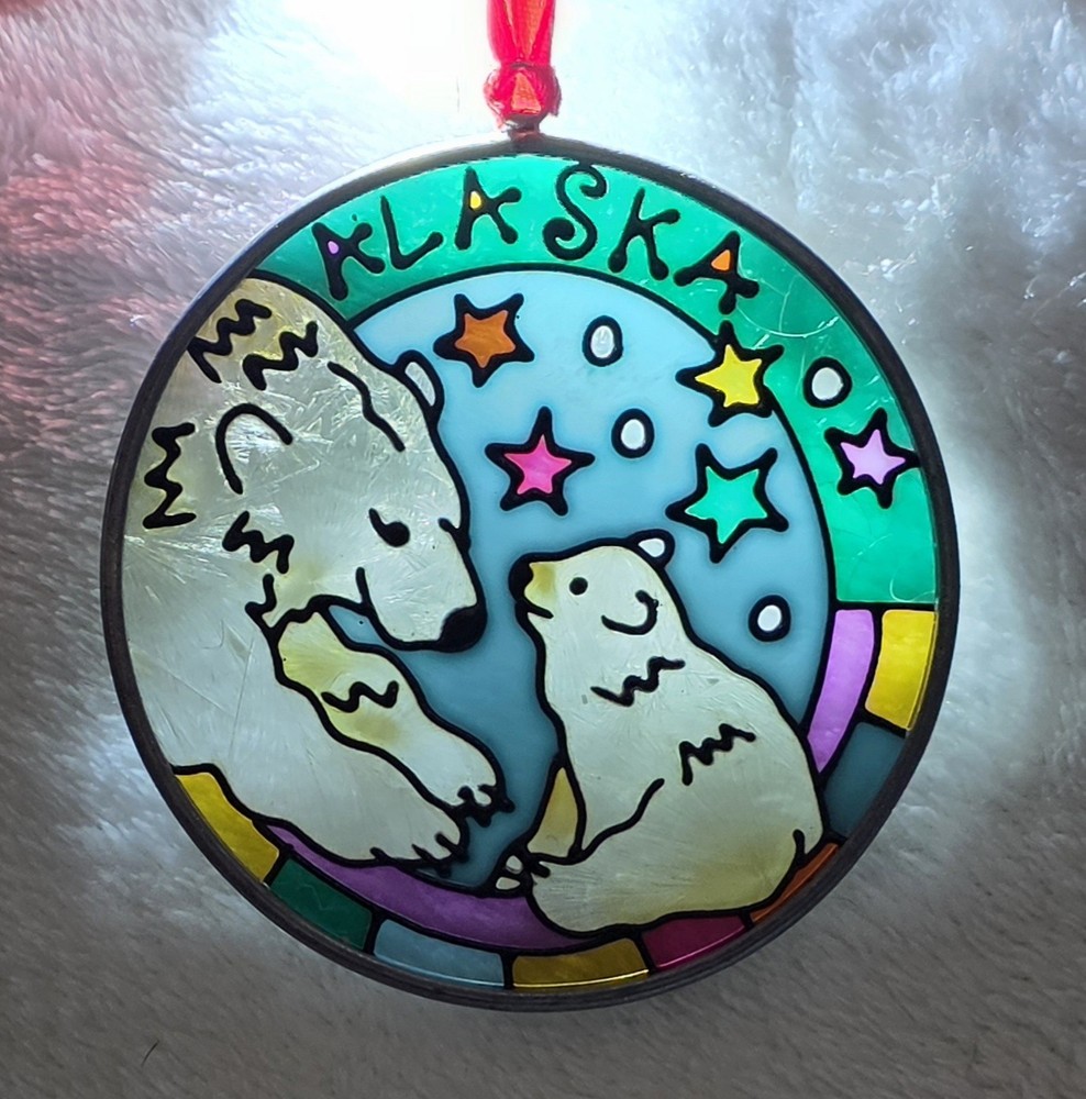 Colorful Alaska Sun Catcher Window Home Decor Ornament Christmas