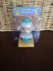 New Baby Lamb Sheep solar dancer Dancing Hatching out egg bobble head toy Easter