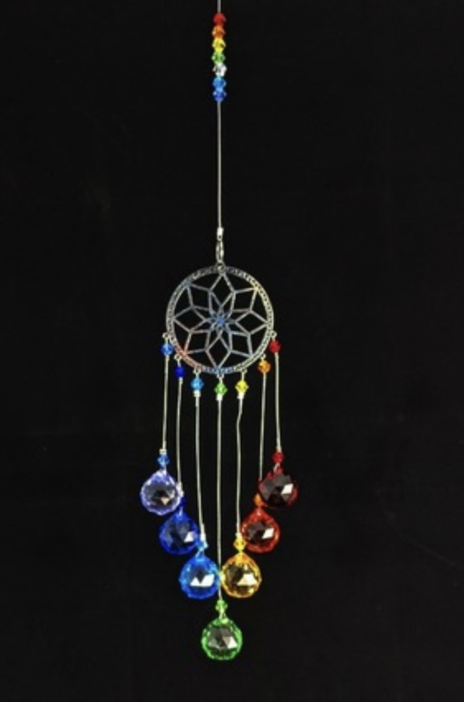Suncatcher Crystal Prism Hanging Pendant Garden Home Decoration -2