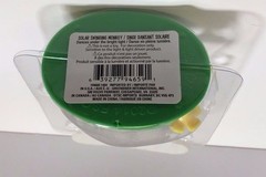 Solar Dancing Bug Butterfly Yellow In Green Flowerpot Greenbrier International