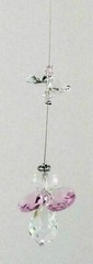 Angel Crystal Suncatcher car mirror rainbow suncatchers hand made in Australia