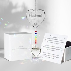 Sympathy Gifts for Loss of Loved Ones – Crystal Suncatcher Memorial Gift