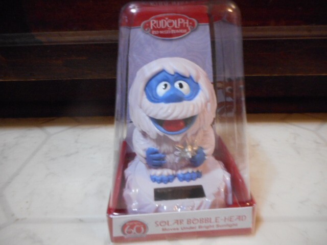 Christmas Solar Dancing Bobble Head Bumbles New