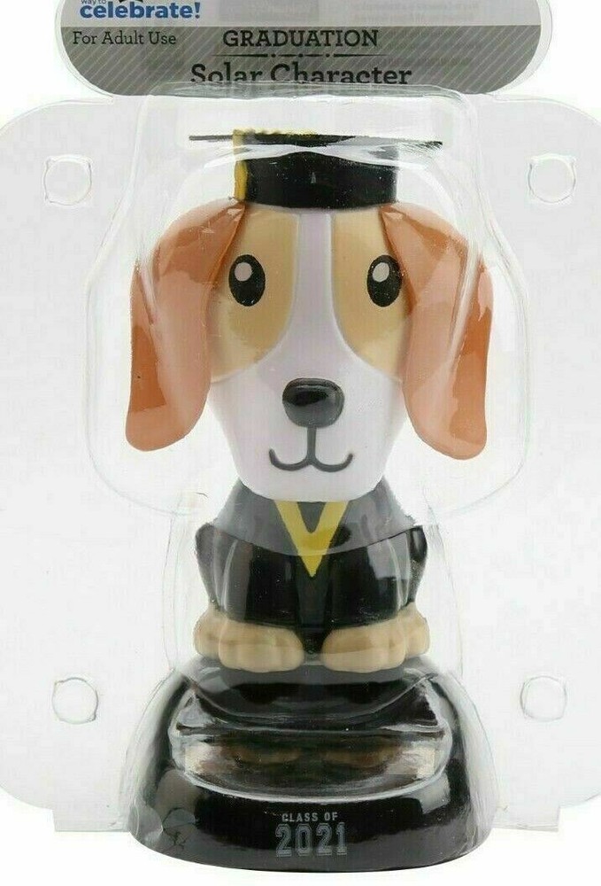2021 Graduation Class Solar Power Dancing Solar Figure Choose 1 Dog Or 1 Smiley